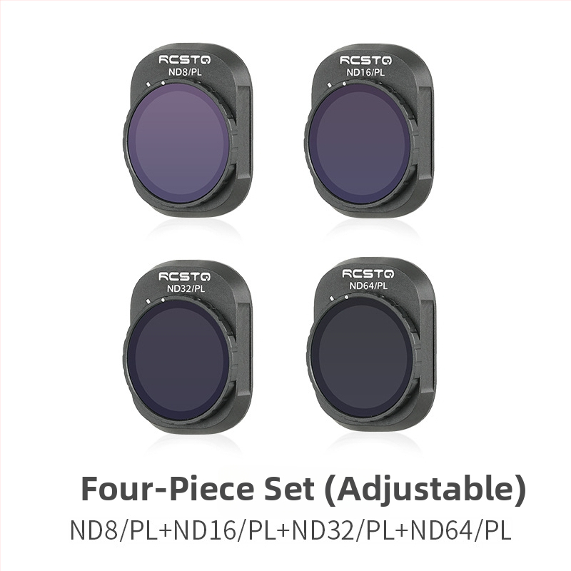 RCSTQ 1421200 Poliarizuotas ND Filtrų Rinkinys DJI Mini 4 Pro – OEM Apdorojimas, Bajoneto dydis: Kitas, Suderinamas su Mini 4 Pro