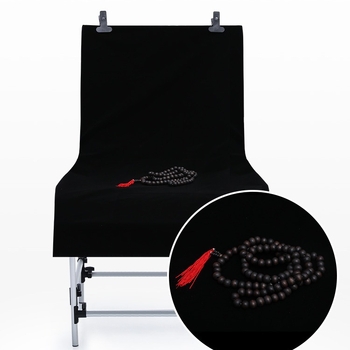 Σετ φόντου φωτογράφισης: βελούδινο ύφασμα που απορροφά το φως, μη ανακλαστικό για επαγγελματική φωτογράφηση — Μάρκα Flannel, Μοντέλο Flannel, Βάρος 1 κιλό