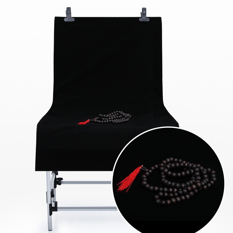 Σετ φόντου φωτογράφισης: βελούδινο ύφασμα που απορροφά το φως, μη ανακλαστικό για επαγγελματική φωτογράφηση — Μάρκα Flannel, Μοντέλο Flannel, Βάρος 1 κιλό