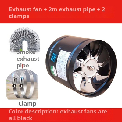 Tylus vonios ventiliatorius išmetamasis, modelis SF1.0-2r, 220V, 50Hz, metalinis korpusas, vamzdžio slėgio tipas