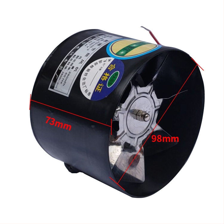 Tylus vonios ventiliatorius išmetamasis, modelis SF1.0-2r, 220V, 50Hz, metalinis korpusas, vamzdžio slėgio tipas