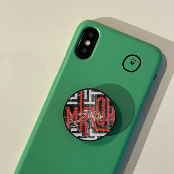 Suport inel pentru telefon – Stil desen animat, Material plastic, Brand: Altul