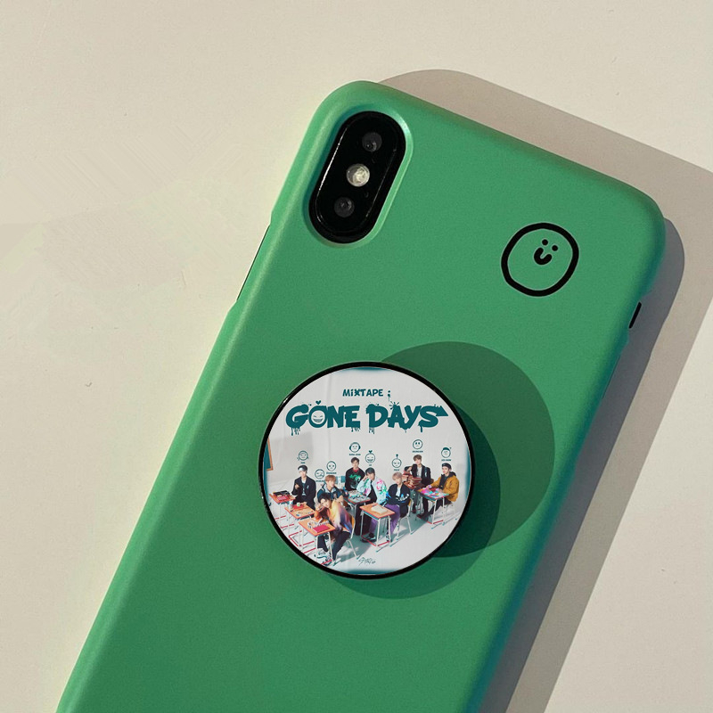 Suport inel pentru telefon – Stil desen animat, Material plastic, Brand: Altul