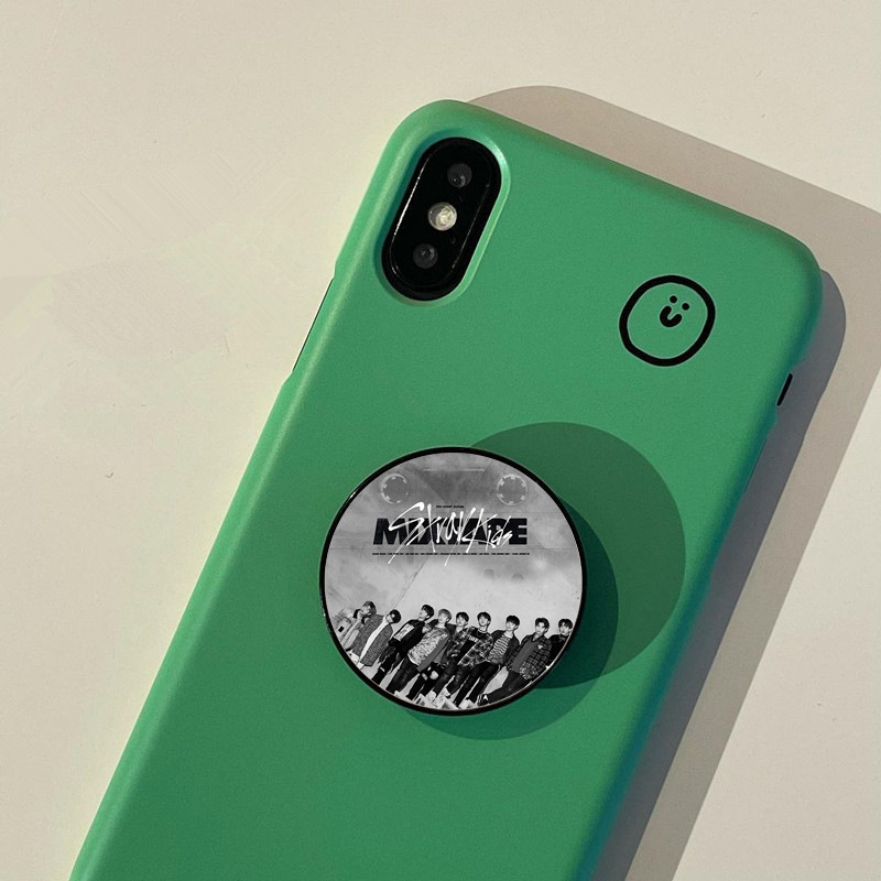 Suport inel pentru telefon – Stil desen animat, Material plastic, Brand: Altul