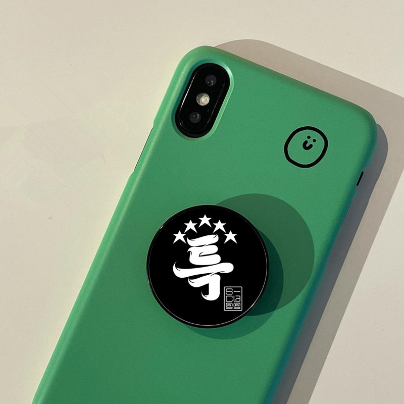 Suport inel pentru telefon – Stil desen animat, Material plastic, Brand: Altul