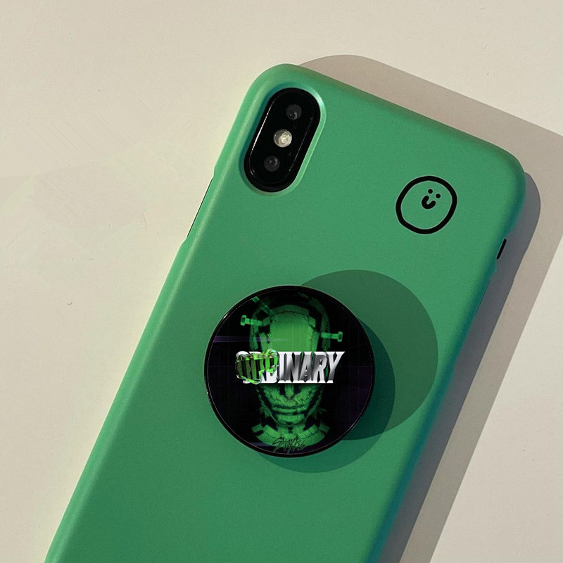 Suport inel pentru telefon – Stil desen animat, Material plastic, Brand: Altul