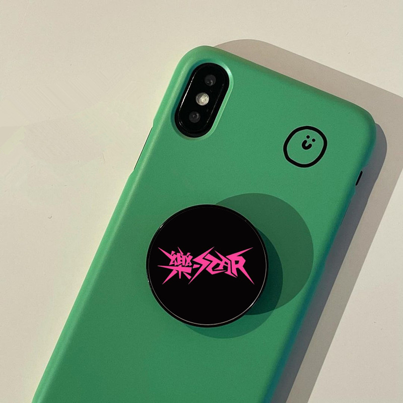 Suport inel pentru telefon – Stil desen animat, Material plastic, Brand: Altul