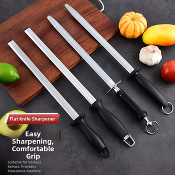 Šlifavimo lazda mėsos apdirbimui, itin tankus smulkus deimantas, kodas Yc-60, logotipo spausdinimas ir pritaikymas.