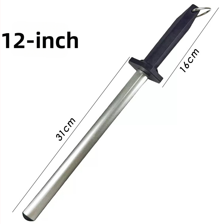 Šlifavimo lazda mėsos apdirbimui, itin tankus smulkus deimantas, kodas Yc-60, logotipo spausdinimas ir pritaikymas.