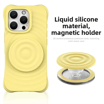 Magsafe Ripple FLOW szilikon mágneses tartó telefonhoz, modell 001099; sorozat Ripple Liquid Silicone; anyag: szilikon; kültéri használat; kompatibilis: általános célú