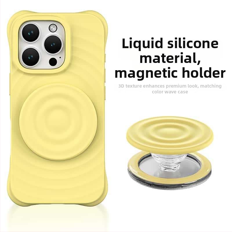 Magsafe Ripple FLOW szilikon mágneses tartó telefonhoz, modell 001099; sorozat Ripple Liquid Silicone; anyag: szilikon; kültéri használat; kompatibilis: általános célú