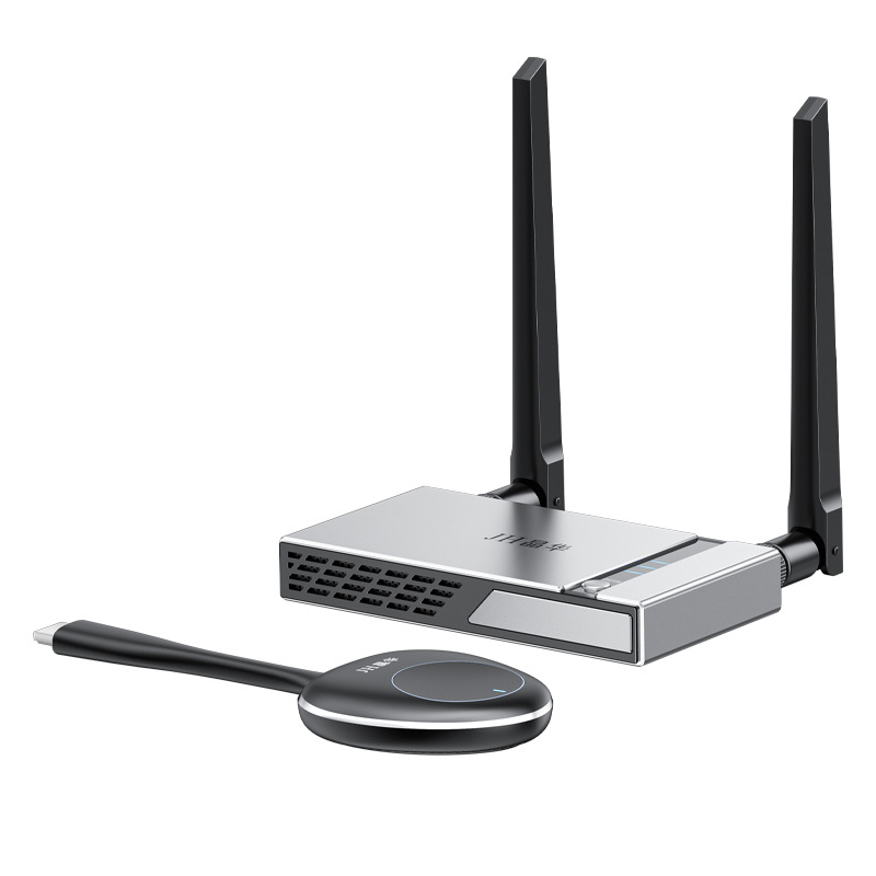 Uzņēmējdarbības klases bezvadu ekrāna atskaņas ierīce, 4K HDMI/VGA, AM8270 procesors, 1GB RAM, 5G divjoslu Wi‑Fi, OEM-ready