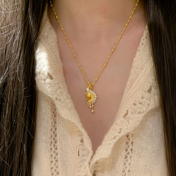 Colier cu pandantiv unicorn din argint 925, greutate 3,4 g, lansare toamnă 2025, stil influencer