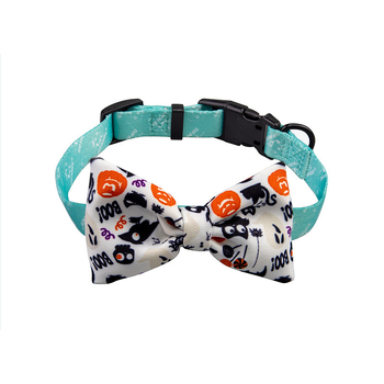 Háziállat fejfedő masni grafiti mintával, poliészter, univerzális használat, karácsonyi és Halloween dekoráció, hercegnő stílus