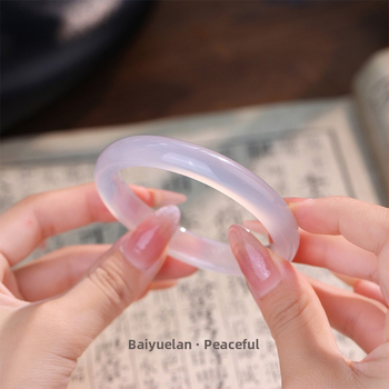 Brățară din calcedonie pentru femei, stil chinezesc Prințesă, origine Putian, primăvara 2025