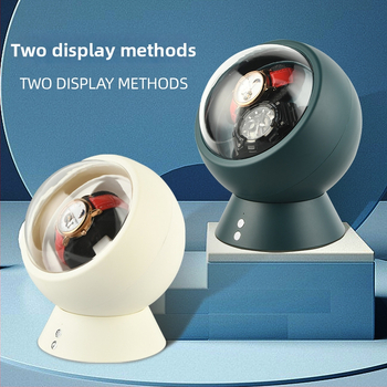 USB napájaný navíjač hodiniek s automatickým navíjaním, tichým chodom a úschovou hodiniek