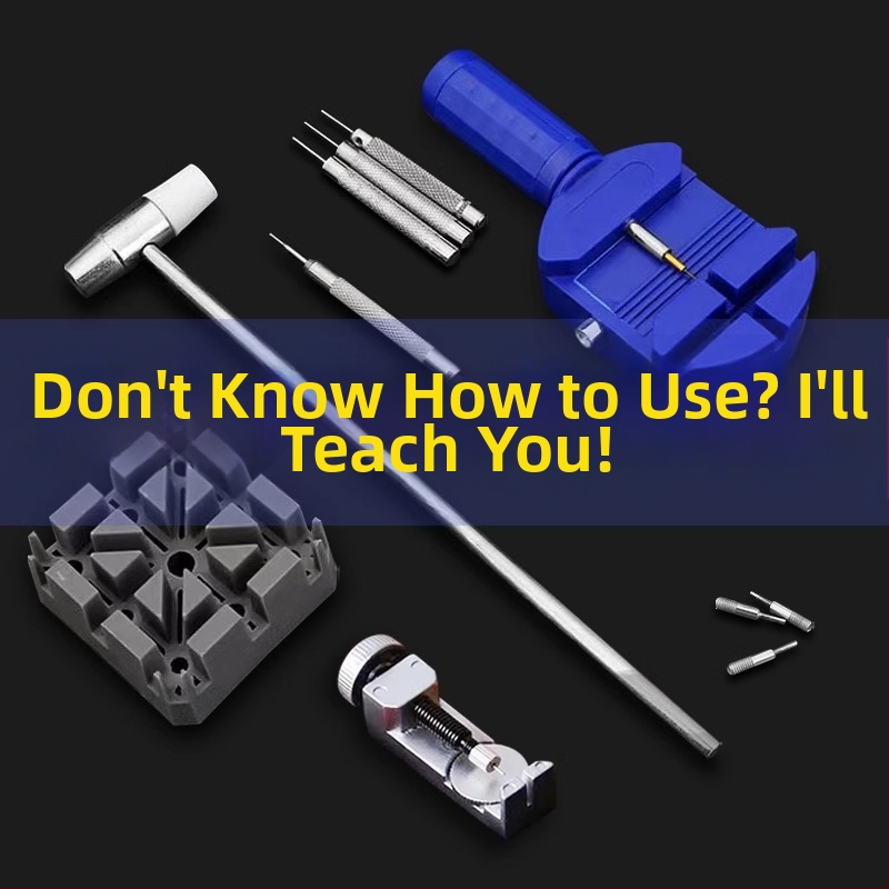 Nástroj na opravu hodiniek s vyťahovačom remienka, rezacím nástrojom na remienok a nastavovačom hodiniek (Zima 2022)