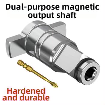 Многофункционална глава за преобразуване за електрически гайковерт, празен квадратен вал, въглеродна стомана, инструменти за разглобяване, за домашна употреба