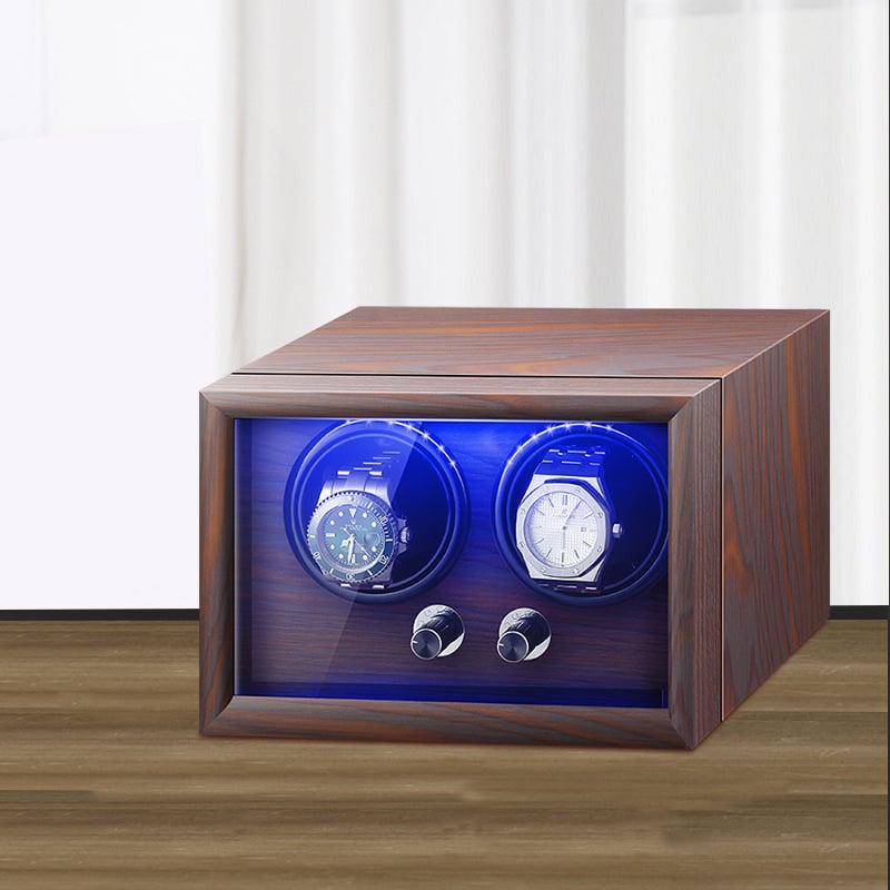 Механична кутия за часовници с автоматично навиване, дървена конструкция • Марка Ai Han Decoration • Лицензирана частна марка: Да • Лято 2022 • Внос: Не