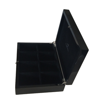 JISAN дървена кутия за часовници и кутия за бижута, с печат на лого и персонализация.