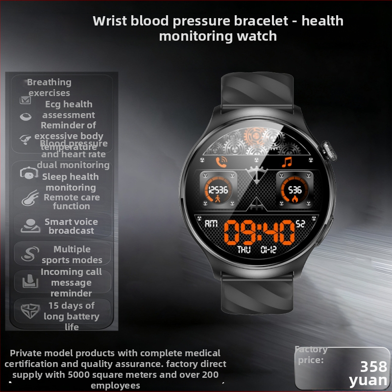 Jianwei smart hodinky – Sledovanie srdcového rytmu, krvného tlaku a okysličenia krvi; Sledovanie spánku, krokomer