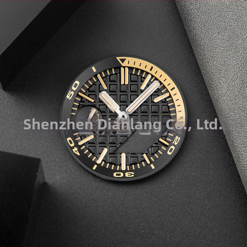 GA2100 pulksteņa disks ar Offshore stilu, iekšējais ēnas gredzens un adatu marķieru gredzens; Nav importēts; 2023 vasara