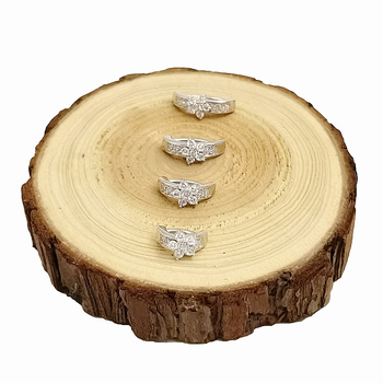 Pupkov nakit, 925 srebra, cvjetni dizajn, unisex, elektroplakiranje, šifra Hbe1081