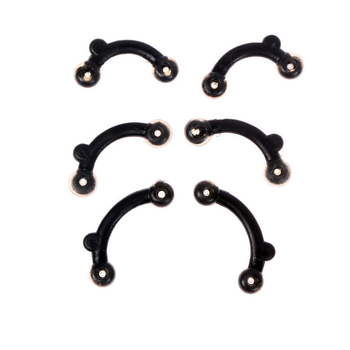 Κλιπ μύτης με γεωμετρικό σχέδιο, ακρυλικό υλικό, διαδικασία σφράγισης, unisex μόδα OL