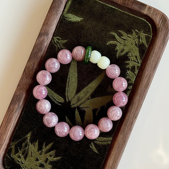 Női gyöngy karkötő, etnikus stílus, 2025 nyár, irodalmi retro