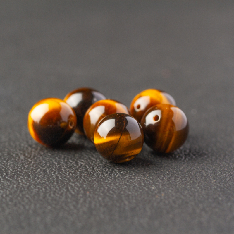 Мъниста тигрово око, кръгли кристални разхлабени мъниста за DIY гривна – Chen Yiliu Jewelry