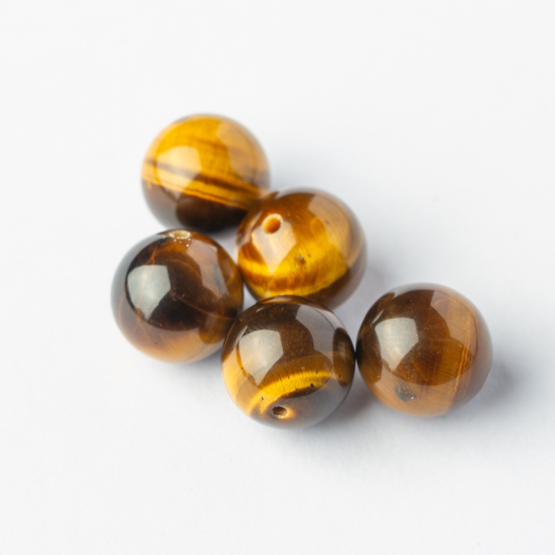 Мъниста тигрово око, кръгли кристални разхлабени мъниста за DIY гривна – Chen Yiliu Jewelry