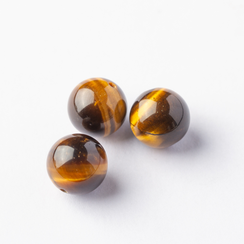 Мъниста тигрово око, кръгли кристални разхлабени мъниста за DIY гривна – Chen Yiliu Jewelry