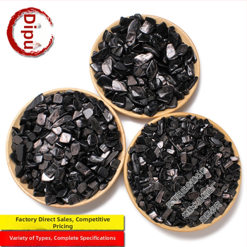 Dekoratív štrk z kameňa Jinyun pre akváriá a kvetináče, prírodný drahokam materiál, geometrický tvar, brúsenie a leštenie, značka Vein Mineral