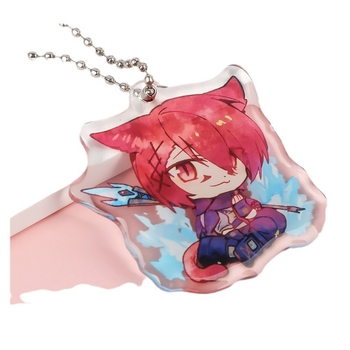 Ακρυλικό μπρελόκ, προσαρμόσιμο σχέδιο κινουμένων σχεδίων, χαριτωμένο στυλ, ιδανικό επιχειρηματικό δώρο