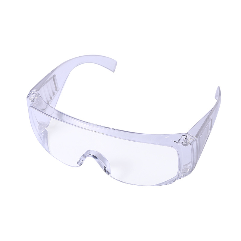 Laboratorijas aizsargbrilles, PC materiāls, modelis Blinds, EN166 CEZ87.1, acu aizsardzība, izturība pret triecieniem