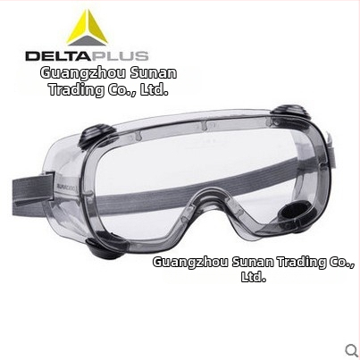 Delta 101124 aizsargbrilles, PC lēcas, regulēts rāmis, pret šļakatām un miglošanos
