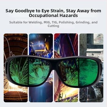 Metināšanas aizsargbrilles ar automātisku tonēšanu, pretatstarojums, TR materiāls, triecienizturība