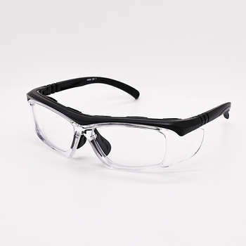 Aizsargbrilles GY013 darbam un motobraucējam – vēja un smilšu izturīgas, triecienizturīgas, maināmas dioptriju lēcas, 1,6 mm lēcu biezums, caurspīdīgas lēcās, modelis GY013