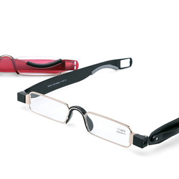 Mimi naočale za čitanje, unisex, 360° okretne, zaštita od plave svjetlosti, multifokalne leće, PC okviri