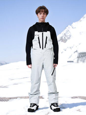 Unisex set jakne i hlača za skijanje, široka kroj, vodootporan i topao za zimske sportove.