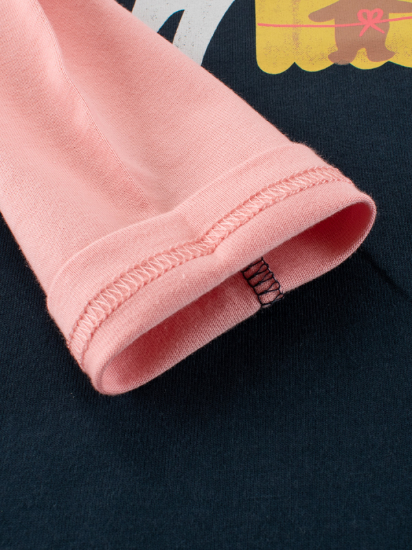 Dječja majica s dugim rukavima, korejski stil, okrugli ovratnik, 100% pamuk, crtani print, za uzrast 3–8 godina, proljeće i jesen