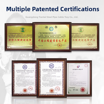 Nerūsējošā tērauda kanāla kabel tilts Tianlai — piemērots būvniecībai, elektro, naftas nozarē, sakariem un jaunajai enerģijai