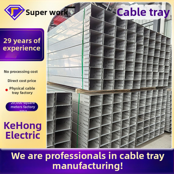 Pielāgojams nerūsējošā tērauda ugunsizturīgs kabel tilts, žļābu tipa, būvniecībai un telekomunikācijām