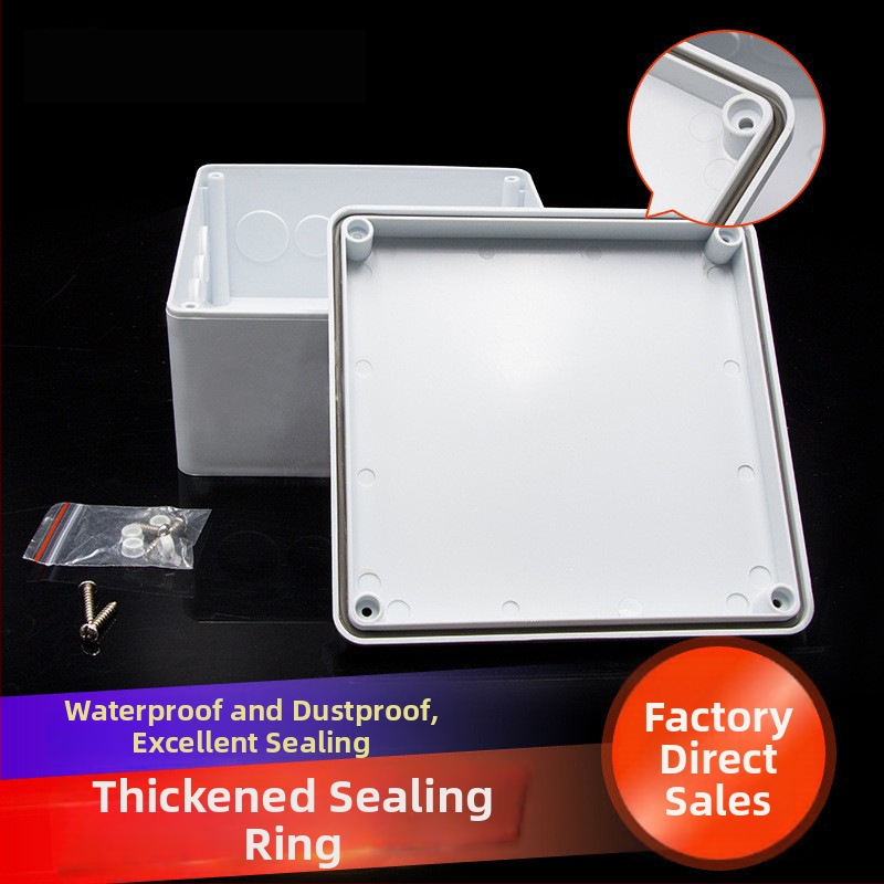 Vodotesný spojovací box pre káble, IP67, štvorcový, ohňovzdorný