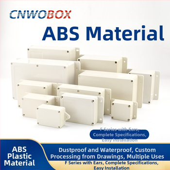 ABS IP65 vodootporna kutija za spojeve s montažnim ušima, za unutarnju i vanjsku upotrebu