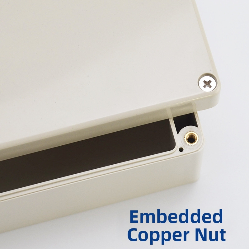 ABS IP65 vodootporna kutija za spojeve s montažnim ušima, za unutarnju i vanjsku upotrebu