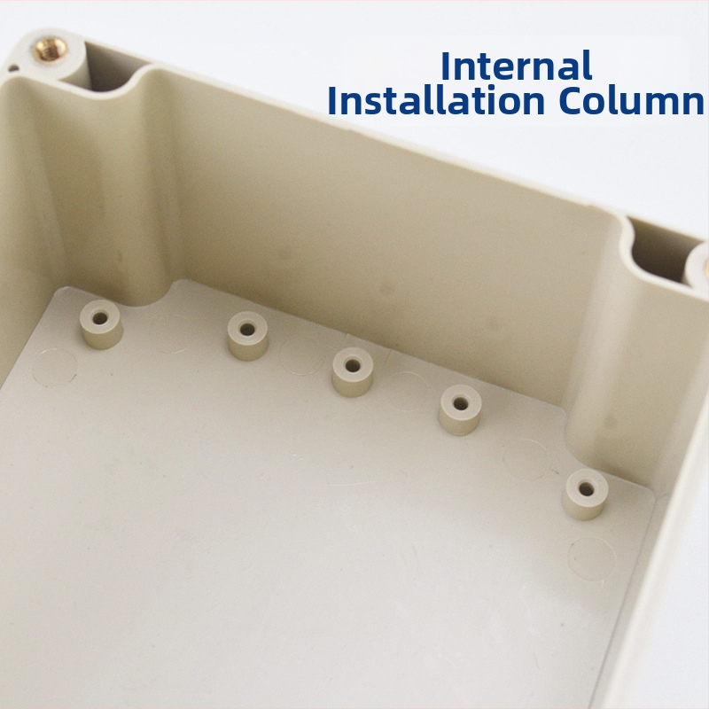 ABS IP65 vodootporna kutija za spojeve s montažnim ušima, za unutarnju i vanjsku upotrebu