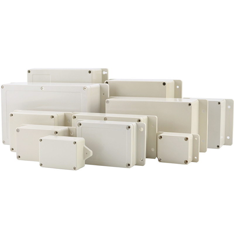 ABS IP65 vodootporna kutija za spojeve s montažnim ušima, za unutarnju i vanjsku upotrebu