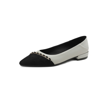 Mary Jane cipele, špičast nos, gornji dio od prave kože, kaiš s kopčom, gumena potplata