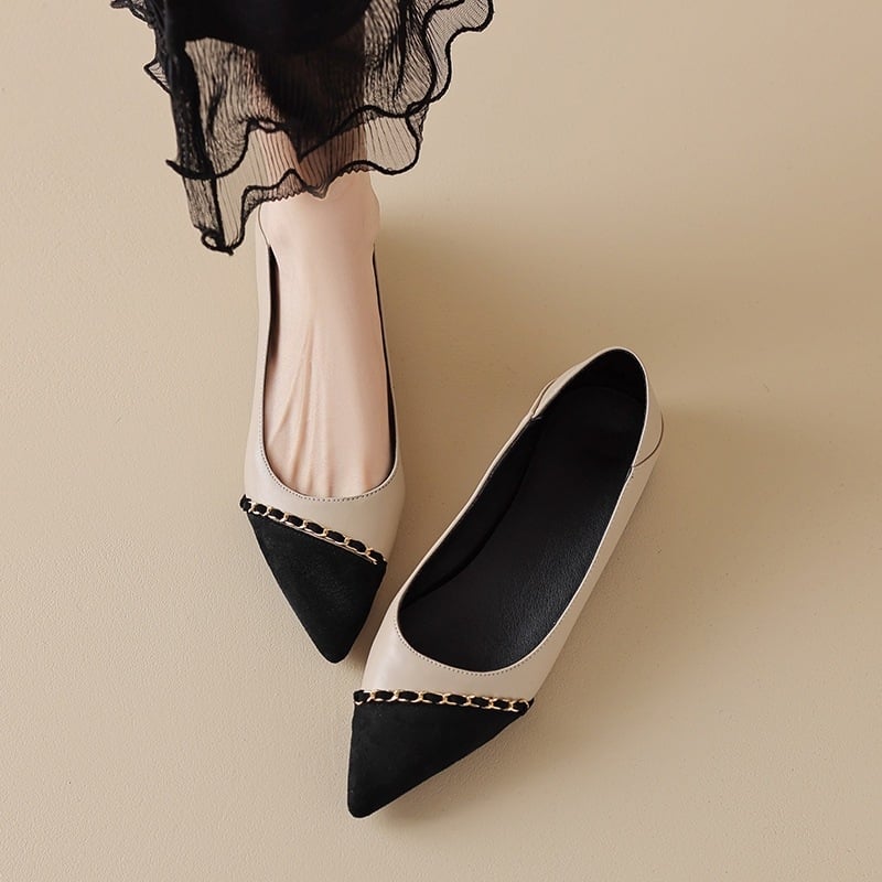 Mary Jane cipele, špičast nos, gornji dio od prave kože, kaiš s kopčom, gumena potplata